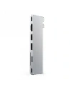 Satechi Pro Hub Slim dupla USB-C-vel MacBookhoz (USB 4, HDMI, 2xUSB-A, SD/microSD, USB-C) (ezüst)