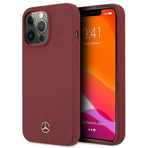 Kup Etui Mercedes MEHCP13XSILRE Apple iPhone 13 Pro Max hardcase Silicone Line czerwony/red - MRS124 - {ean13} - Sklep Home Screen