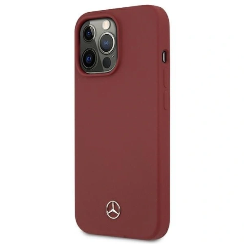 Buy Mercedes MEHCP13XSILRE Apple iPhone 13 Pro Max hardcase Silicone Line red - MRS124 - {ean13} - Home Screen Store Europe