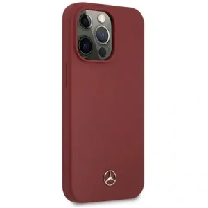 Buy Mercedes MEHCP13XSILRE Apple iPhone 13 Pro Max hardcase Silicone Line red - MRS124 - {ean13} - Home Screen Store Europe
