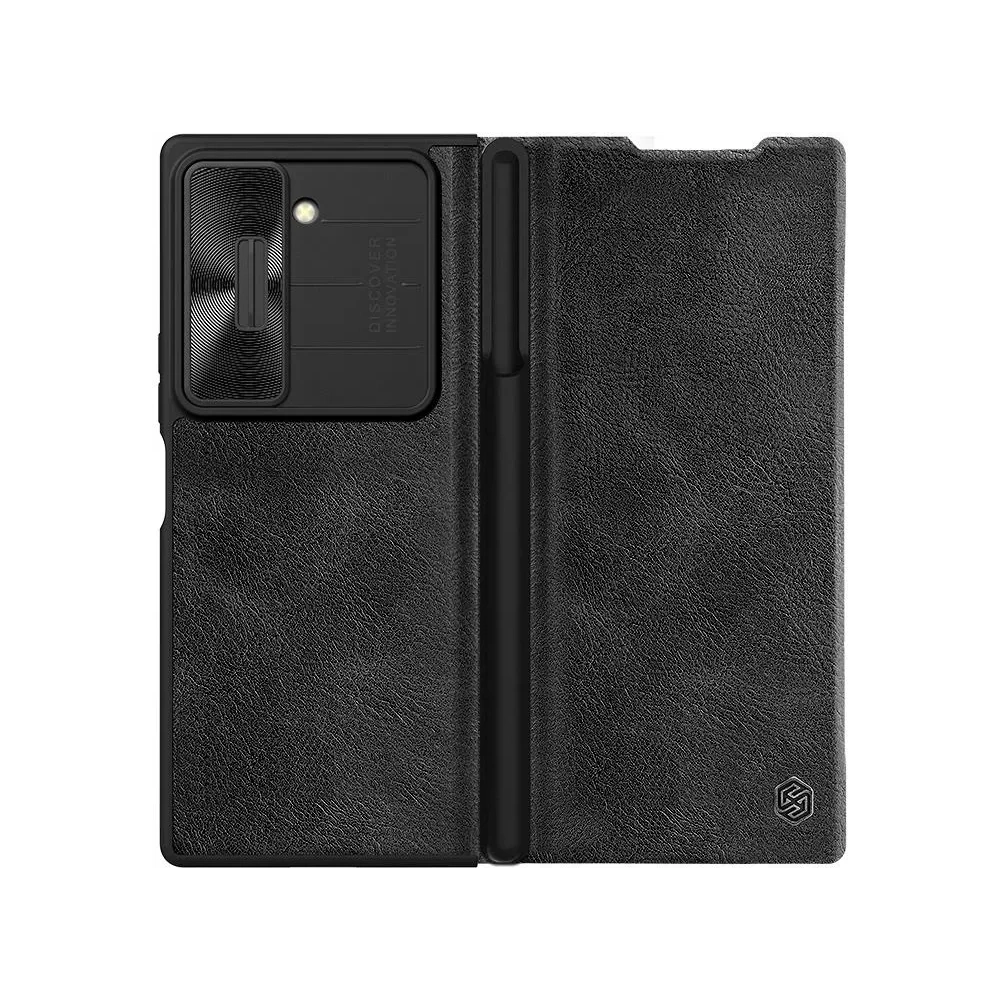 Etui Nillkin Qin Pro Leather Case Samsung Galaxy Z Fold 6 black/czarny
