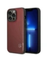 Etui Mercedes MEHCP14L8ROLR Apple iPhone 14 Pro hardcase Leather Wave Patern czerwony/red