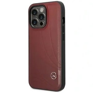 Kup Etui Mercedes MEHCP14L8ROLR Apple iPhone 14 Pro hardcase Leather Wave Patern czerwony/red - MRS127 - {ean13} - Sklep Home Screen
