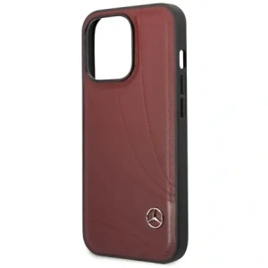 Kup Etui Mercedes MEHCP14L8ROLR Apple iPhone 14 Pro hardcase Leather Wave Patern czerwony/red - MRS127 - {ean13} - Sklep Home Screen