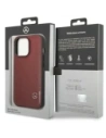 Kup Mercedes MEHCP14L8ROLR Apple iPhone 14 Pro Hartschale Leder Wellenmuster rot - MRS127 - {ean13} - Sklep Home Screen
