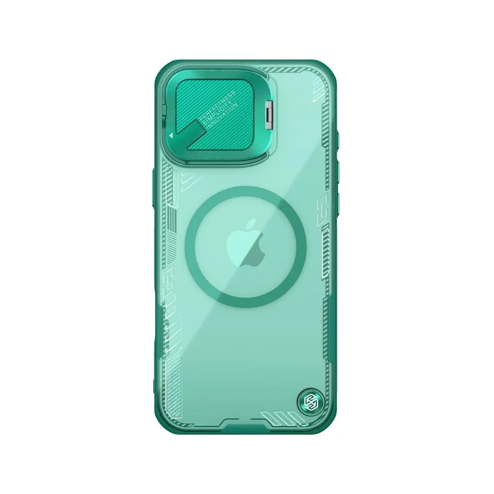 Etui Nillkin Iceblade Prop Magnetic Case Apple iPhone 16 Pro Max green/zielony