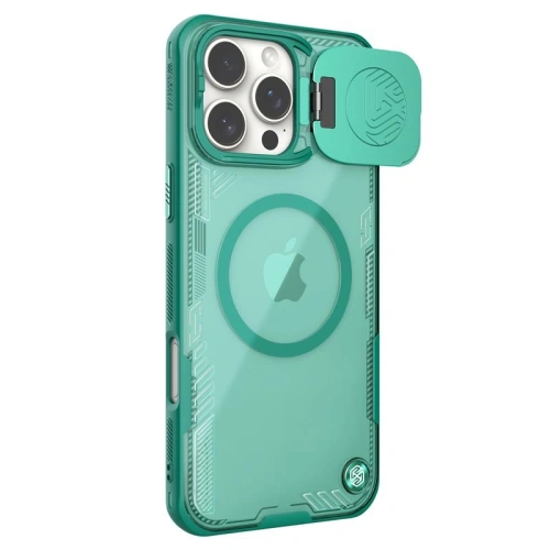 Kup Etui Nillkin Iceblade Prop Magnetic Case Apple iPhone 16 Pro Max zelená/zielony - NLK1644 - {ean13} - Sklep Home Screen