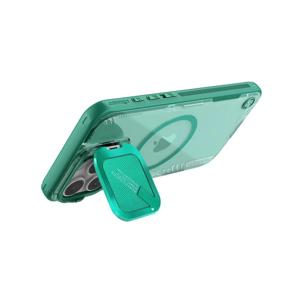 Etui Nillkin Iceblade Prop Magnetic Case Apple iPhone 16 Pro Max green/zielony