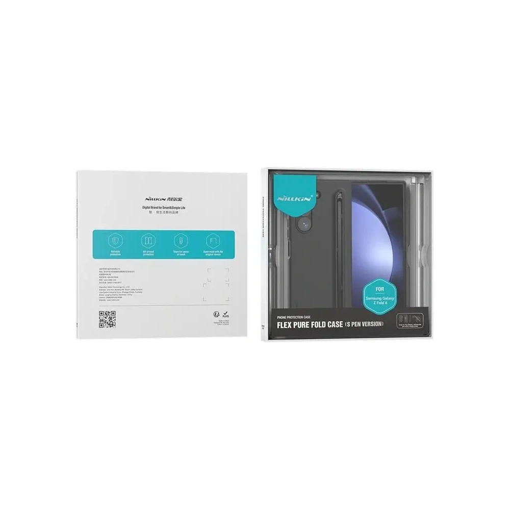 Etui Nillkin Flex Pure SPen Version Samsung Galaxy Z Fold6 black/czarny
