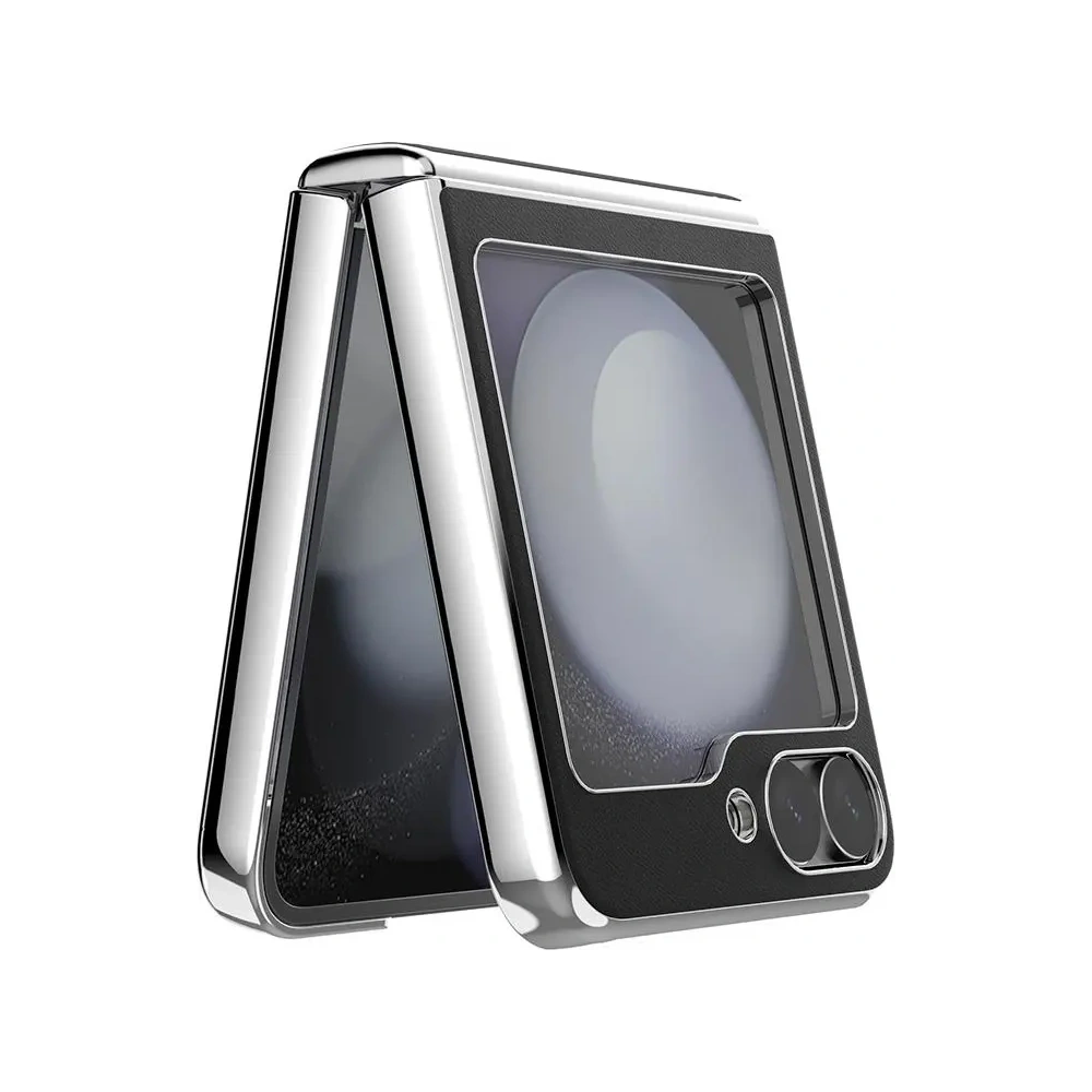 Etui Nillkin Camshield Flip Leather Samsung Galaxy Z Flip 6 / 7 FE black/czarny