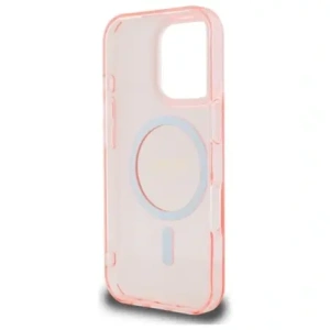 Kup Etui Guess GUHMP16LHFGEREP Apple iPhone 16 Pro hardcase IML Glitter Circle MagSafe różowy/pink - GUE4082 - {ean13} - Sklep Home Screen