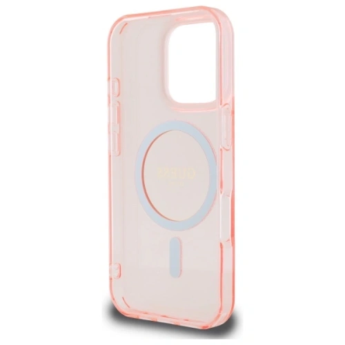 Kup Etui Guess GUHMP16LHFGEREP Apple iPhone 16 Pro hardcase IML Glitter Circle MagSafe różowy/pink - GUE4082 - {ean13} - Sklep Home Screen