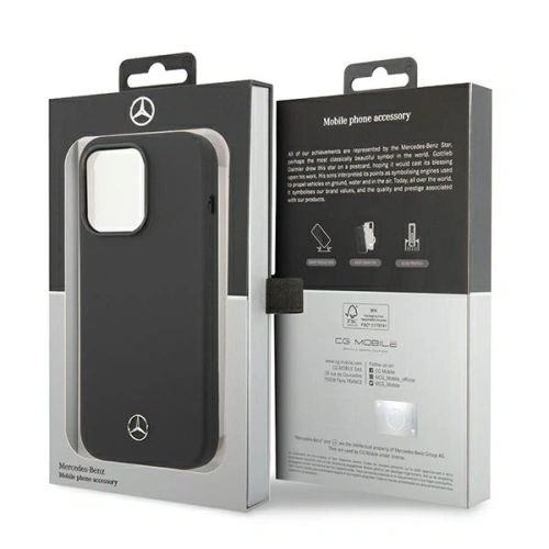 Kup Mercedes MEHCP14LSILBK Apple iPhone 14 Pro Hardcase Silikonlinie schwarz - MRS131 - {ean13} - Sklep Home Screen