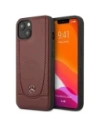 Etui Mercedes MEHCP14MARMRE Apple iPhone 14 Plus / 15 Plus hardcase Kožené Urban Bengale červené/red