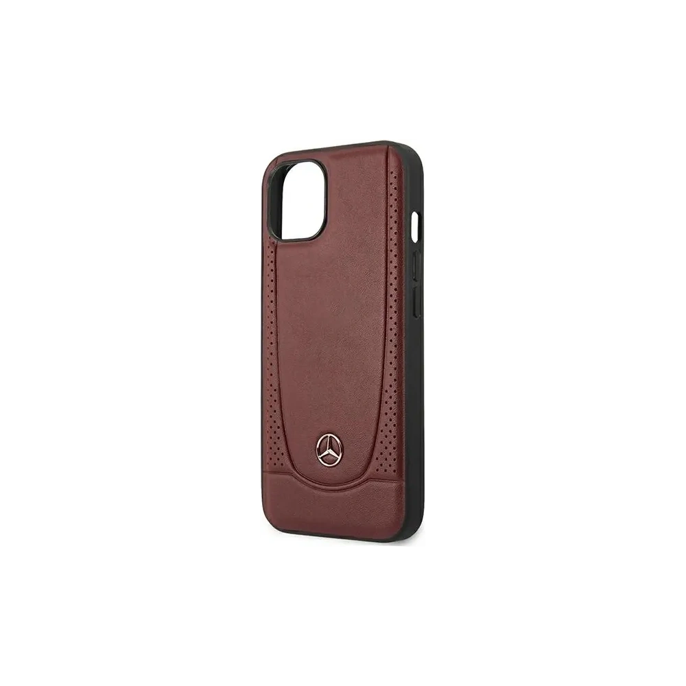 Etui Mercedes MEHCP14MARMRE Apple iPhone 14 Plus / 15 Plus hardcase Leather Urban Bengale czerwony/red
