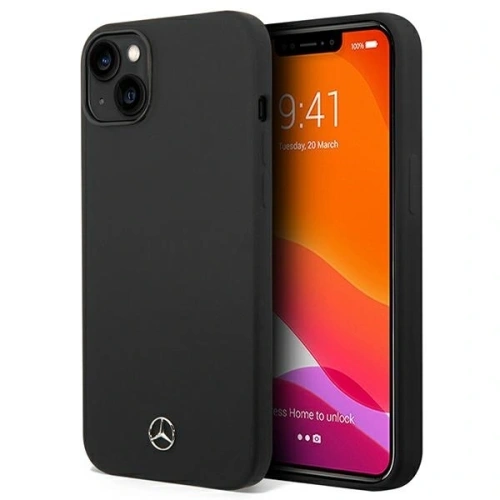 Kup Etui Mercedes MEHCP14MSILBK Apple iPhone 14 Plus / 15 Plus hardcase silikonová řada černá/black - MRS134 - {ean13} - Sklep Home Screen