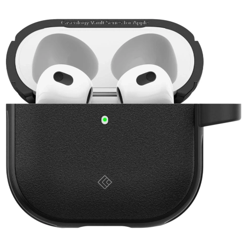 Kup Etui Caseology Vault Apple AirPods 4 Matte Black - SPN16522 - {ean13} - Sklep Home Screen