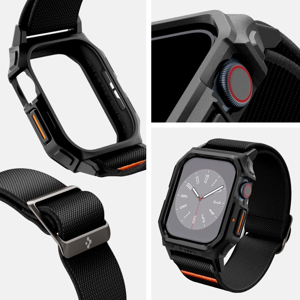Etui Spigen Lite Fit Pro Apple Watch 10 / 11 46mm Matte Black