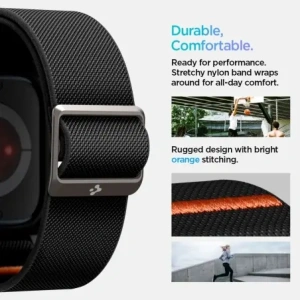 Kup Etui Spigen Lite Fit Pro Apple Watch 10 46mm Matte Black - SPN16523 - {ean13} - Sklep Home Screen