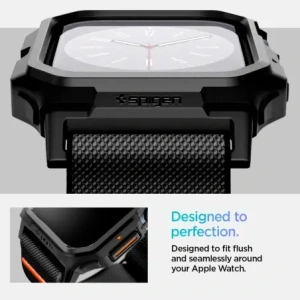 Kup Etui Spigen Lite Fit Pro Apple Watch 10 46mm Matte Black - SPN16523 - {ean13} - Sklep Home Screen
