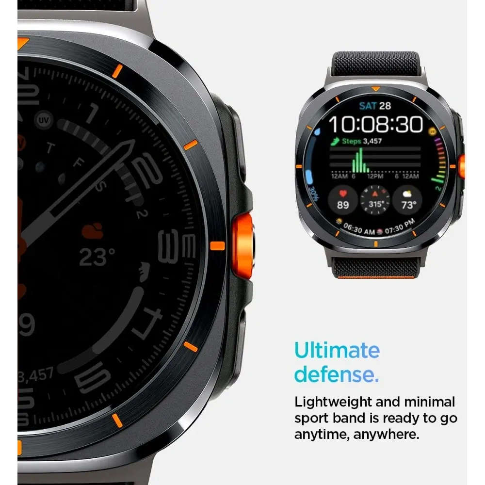 Etui Spigen Fit Lite Samsung Galaxy Watch Ultra 47mm Black