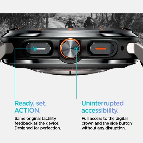 Kup Spigen Fit Lite Samsung Galaxy Watch Ultra 47mm Fekete - SPN16524 - {ean13} - Sklep Home Screen