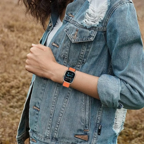 Buy Tech-Protect Nylon Apple Watch 6 / 7 / 8 / 9 / 10 / SE 40/41/42mm Kumquat - THP3420 - {ean13} - Home Screen Store Europe