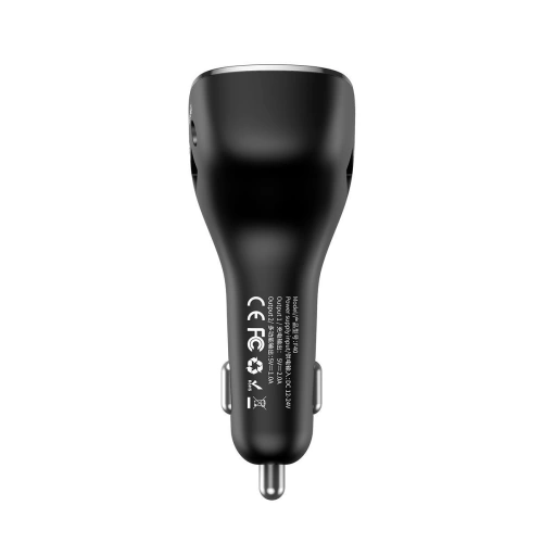 Kup Transmiter FM Baseus Streamer F40, AUX, Bluetooth 5.0, 2x USB, 3A (czarny) - BSU1290BLK - {ean13} - Sklep Home Screen