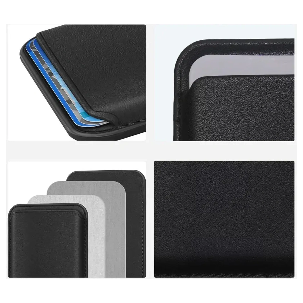 Uchwyt na karty Tech-Protect MagWallet MagSafe Universal Magnetic Card Holder Black