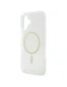 Buy Guess GUHMP16MHFGERET Apple iPhone 16 Plus hardcase IML Glitter Circle MagSafe transparent - GUE4083 - {ean13} - Home Screen Store Europe