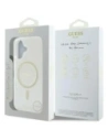 Buy Guess GUHMP16MHFGERET Apple iPhone 16 Plus hardcase IML Glitter Circle MagSafe transparent - GUE4083 - {ean13} - Home Screen Store Europe