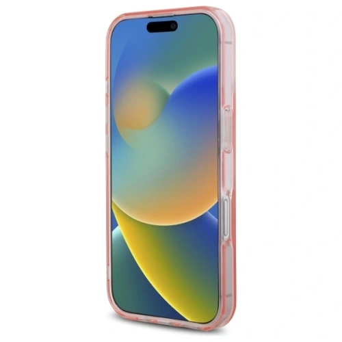 Kup Guess GUHMP16SHFGEREP Apple iPhone 16 hardcase IML Glitter Circle MagSafe roz - GUE4086 - {ean13} - Sklep Home Screen