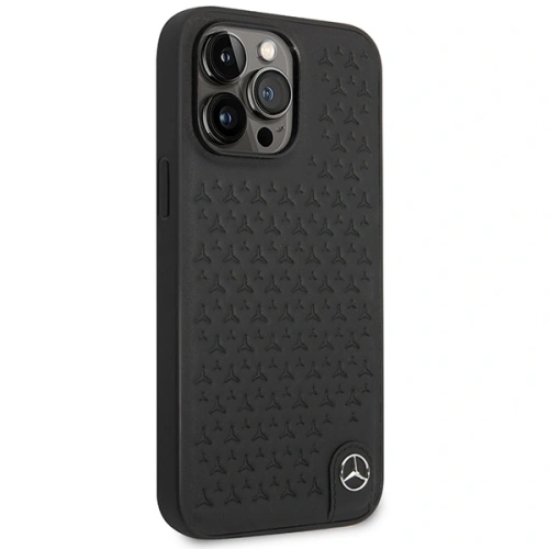 Kup Etui Mercedes MEHCP14X8REMPK Apple iPhone 14 Pro Max hardcase kožené s vzorem hvězd černé/black - MRS138 - {ean13} - Sklep Home Screen