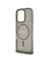 Kup Guess GUHMP16XHFGEREK Apple iPhone 16 Pro Max carcasă din plastic IML Glitter Circle MagSafe neagră - GUE4088 - {ean13} - Sklep Home Screen