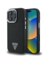 Etui Guess GUHMP16XPGTSPSK Apple iPhone 16 Pro Max hardcase Grained Triangle MagSafe czarny/black