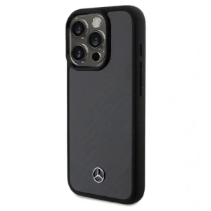 Etui Mercedes MEHCP15LRCABK Apple iPhone 15 Pro hardcase Carbon Fiber Dynamic czarny/black