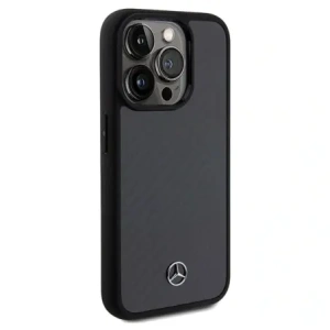 Etui Mercedes MEHCP15LRCABK Apple iPhone 15 Pro hardcase Carbon Fiber Dynamic czarny/black
