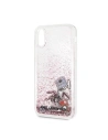 Buy Karl Lagerfeld KLHCPXKSICRO iPhone X/Xs rose gold hard case Iconic Patterns Liquid Glitter - KLD211RS - {ean13} - Home Screen Store Europe