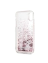 Buy Karl Lagerfeld KLHCPXKSICRO iPhone X/Xs rose gold hard case Iconic Patterns Liquid Glitter - KLD211RS - {ean13} - Home Screen Store Europe