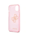 Kup [OUTLET] Case Guess GUHCP13SPCUGL4GPI Apple iPhone 13 mini rosa/pink Hartschale Glitter 4G Big Logo - OT-747 - {ean13} - Sklep Home Screen