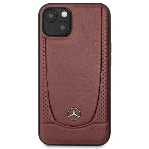 Buy Mercedes MEHCP15SARMRE Apple iPhone 15 / 14 / 13 hardcase Leather Urban Bengale red - MRS150 - {ean13} - Home Screen Store Europe