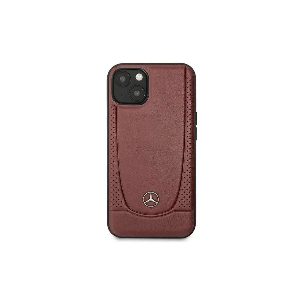 Etui Mercedes MEHCP15SARMRE Apple iPhone 15 / 14 / 13 hardcase Leather Urban Bengale czerwony/red