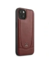 Buy Mercedes MEHCP15SARMRE Apple iPhone 15 / 14 / 13 hardcase Leather Urban Bengale red - MRS150 - {ean13} - Home Screen Store Europe