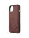 Buy Mercedes MEHCP15SARMRE Apple iPhone 15 / 14 / 13 hardcase Leather Urban Bengale red - MRS150 - {ean13} - Home Screen Store Europe
