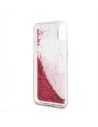 Kup Karl Lagerfeld KLHCPXPABGFU iPhone X fushia/różowy hard case Liquid Glitter - KLD213FKS - {ean13} - Sklep Home Screen