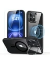 ESR Classic Hybrid Kickstand HaloLock MagSafe & Tempered Glass Apple Apple iPhone 16 Plus Clear/black