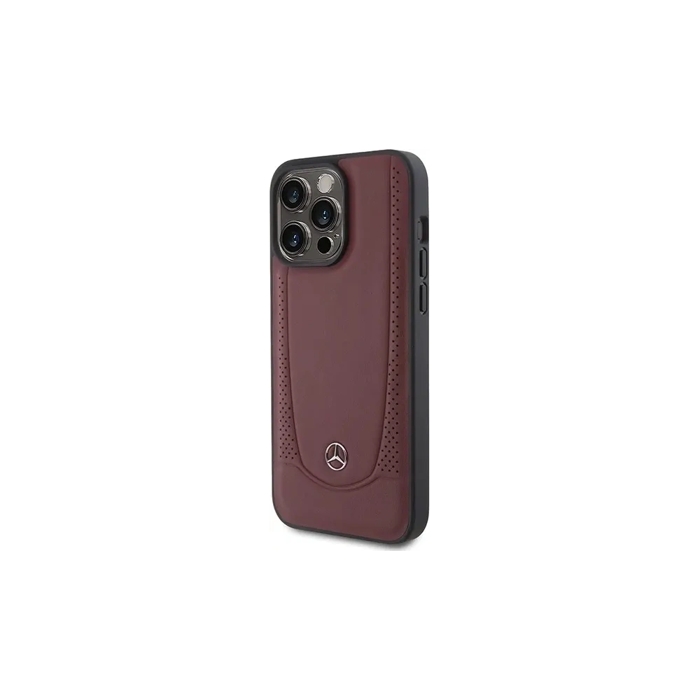 Etui Mercedes MEHCP15XARMRE Apple iPhone 15 Pro Max hardcase Leather Urban Bengale czerwony/red