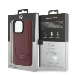 Kup Mercedes MEHCP15XARMRE Apple iPhone 15 Pro Max Hartschale Leder Urban Bengale rot - MRS155 - {ean13} - Sklep Home Screen
