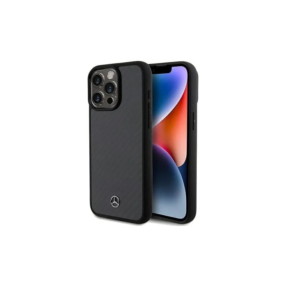 Etui Mercedes MEHCP15XRCABK Apple iPhone 15 Pro Max hardcase Carbon Fiber Dynamic czarny/black