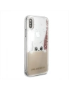 Kup Karl Lagerfeld KLHCPXPABGNU iPhone X rose gold/rosa gold Hartschalenetui Liquid Glitter - KLD214RS - {ean13} - Sklep Home Screen